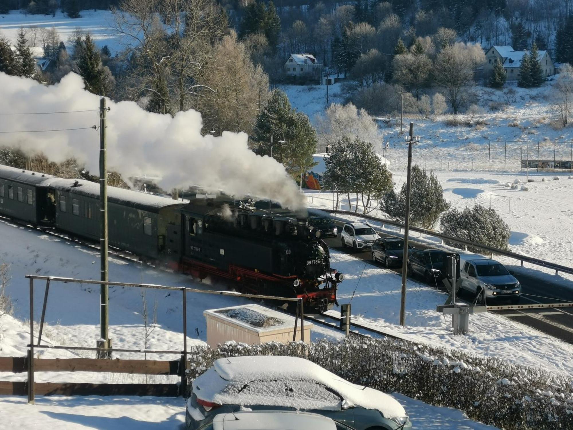 Ferienwohnung Bimmelbahn Blick Oberwiesenthal Exterior photo
